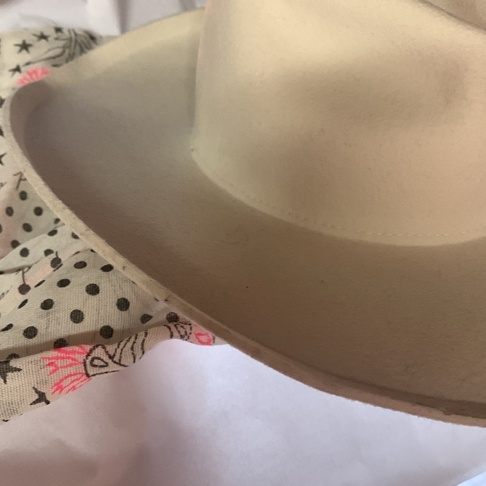 Free people lack of color melodic fedora new with tags size small needs reshape - Picture 11 of 16
